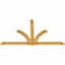Ekena Millwork Redmond Rough Sawn Timber Gable Bracket, Western Red Cedar, 108"W x 63"H x 2"D x 6"F, 14/12 Pitch GBW108X63X0206RED00RWR - alternate 3